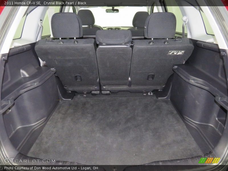Crystal Black Pearl / Black 2011 Honda CR-V SE