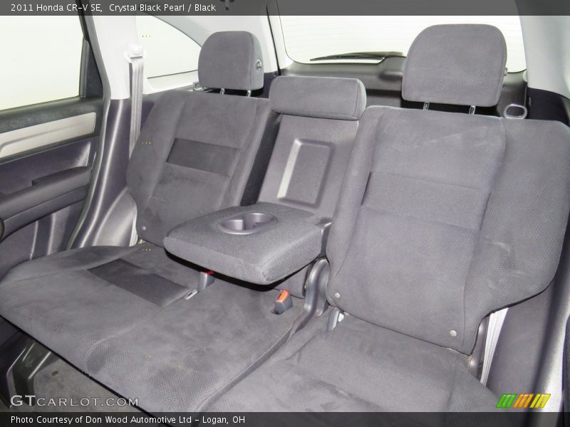 Crystal Black Pearl / Black 2011 Honda CR-V SE