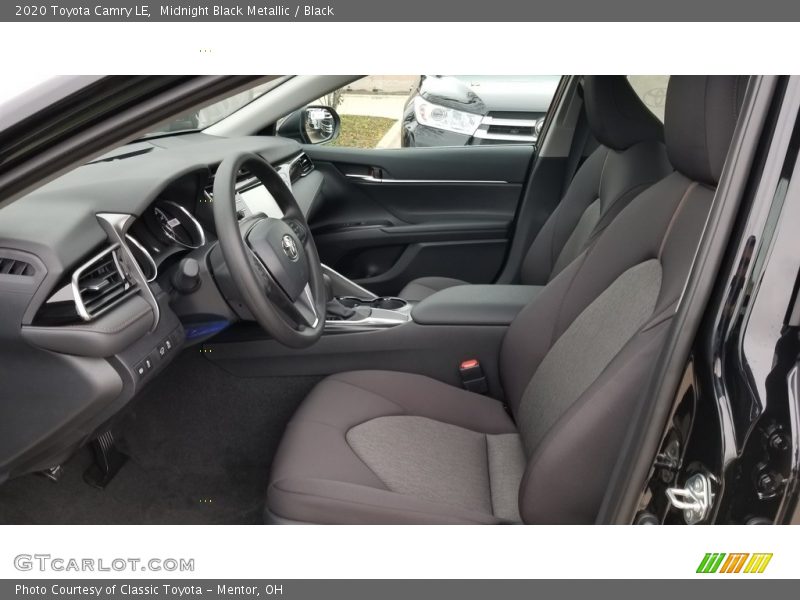 Midnight Black Metallic / Black 2020 Toyota Camry LE