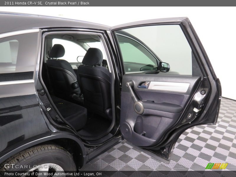 Crystal Black Pearl / Black 2011 Honda CR-V SE