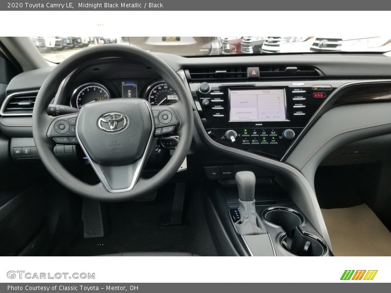 Midnight Black Metallic / Black 2020 Toyota Camry LE