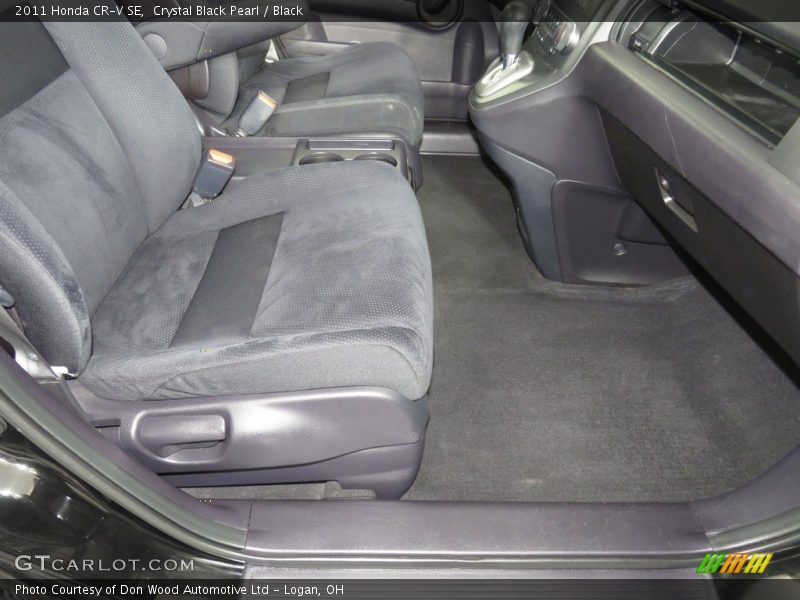 Crystal Black Pearl / Black 2011 Honda CR-V SE