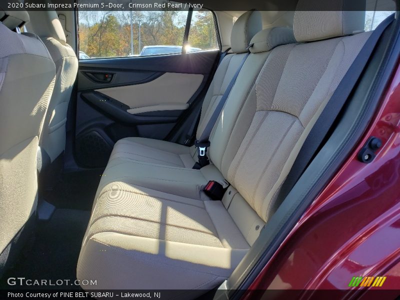 Crimson Red Pearl / Ivory 2020 Subaru Impreza Premium 5-Door