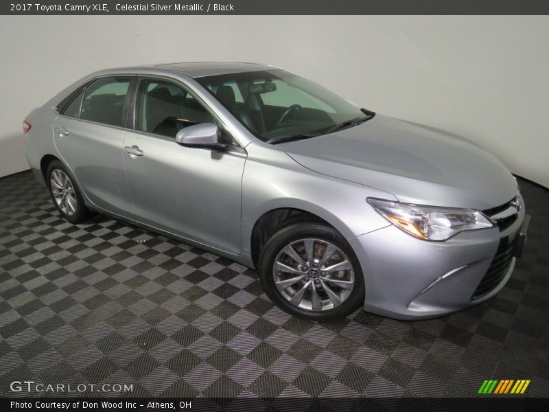 Celestial Silver Metallic / Black 2017 Toyota Camry XLE