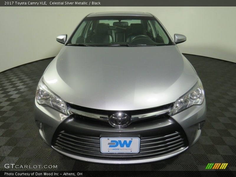 Celestial Silver Metallic / Black 2017 Toyota Camry XLE