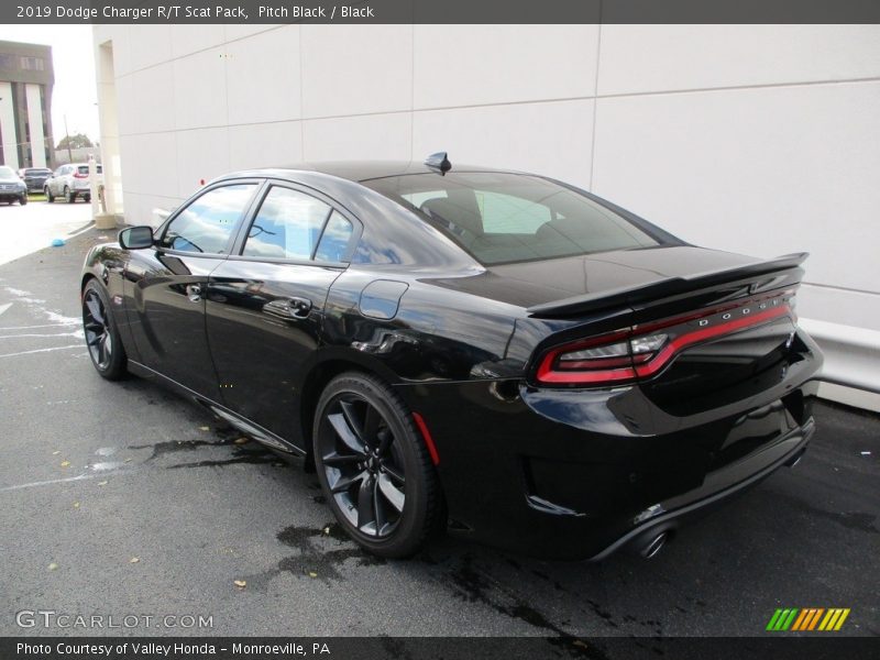 Pitch Black / Black 2019 Dodge Charger R/T Scat Pack