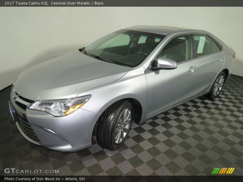 Celestial Silver Metallic / Black 2017 Toyota Camry XLE