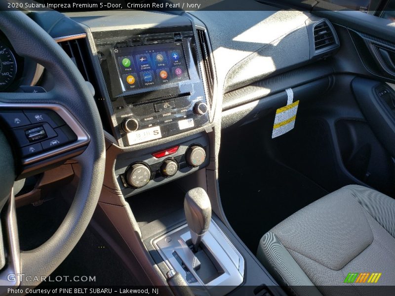 Crimson Red Pearl / Ivory 2020 Subaru Impreza Premium 5-Door