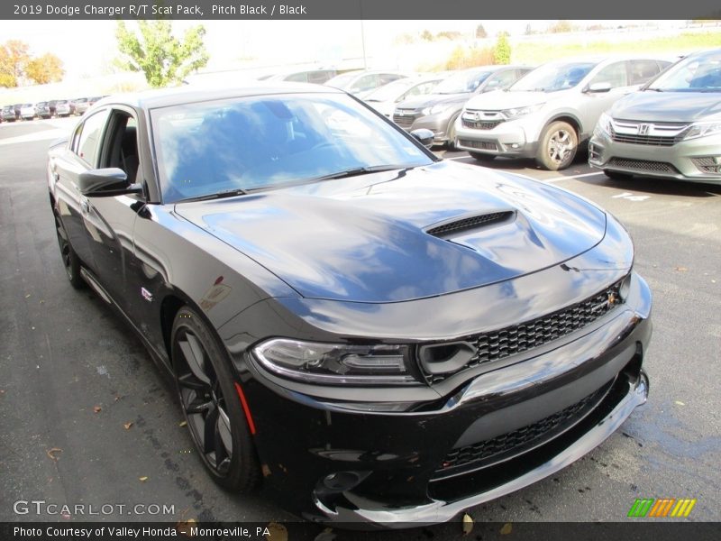Pitch Black / Black 2019 Dodge Charger R/T Scat Pack