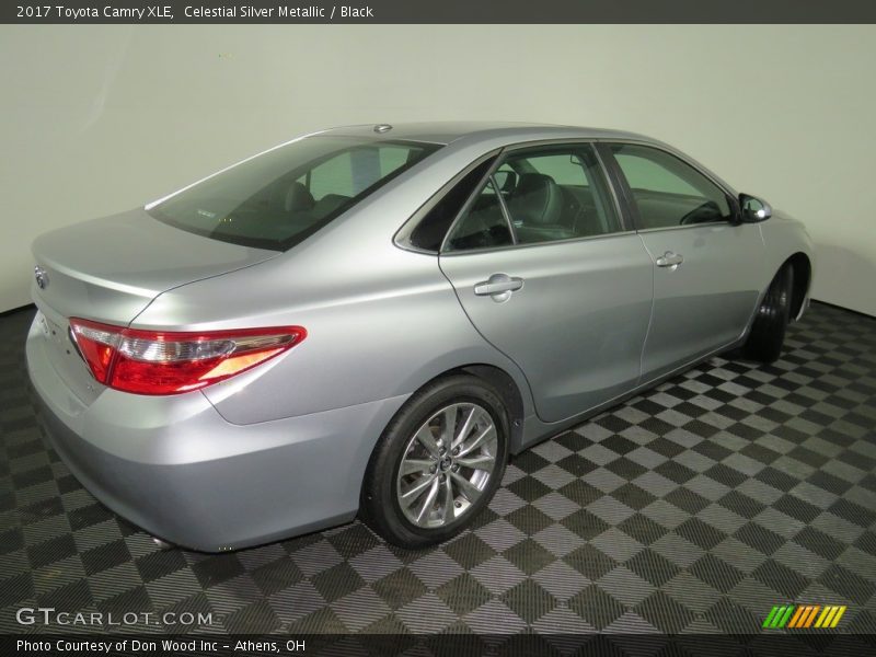 Celestial Silver Metallic / Black 2017 Toyota Camry XLE