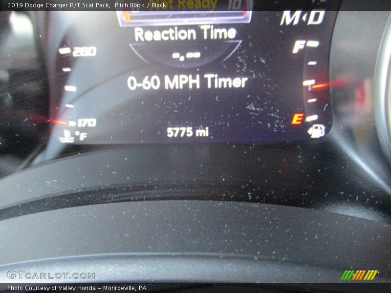 Pitch Black / Black 2019 Dodge Charger R/T Scat Pack