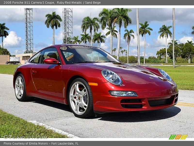 Front 3/4 View of 2008 911 Carrera S Coupe