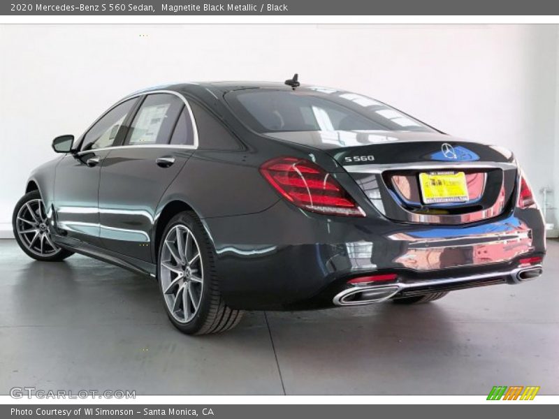 Magnetite Black Metallic / Black 2020 Mercedes-Benz S 560 Sedan