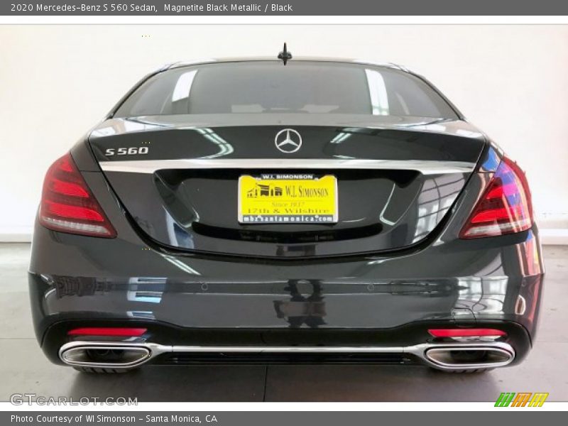 Magnetite Black Metallic / Black 2020 Mercedes-Benz S 560 Sedan