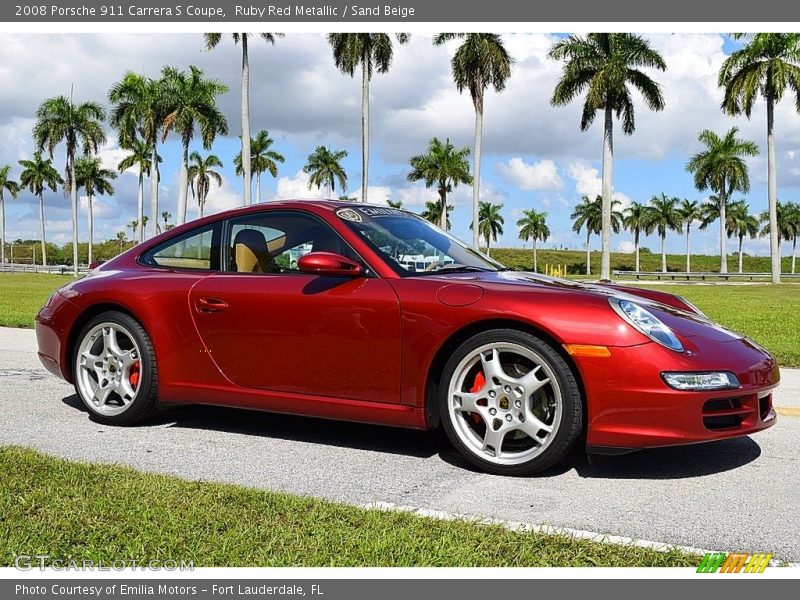  2008 911 Carrera S Coupe Ruby Red Metallic