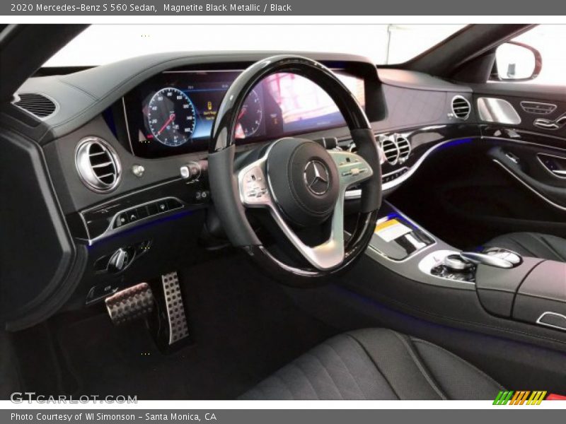 Magnetite Black Metallic / Black 2020 Mercedes-Benz S 560 Sedan
