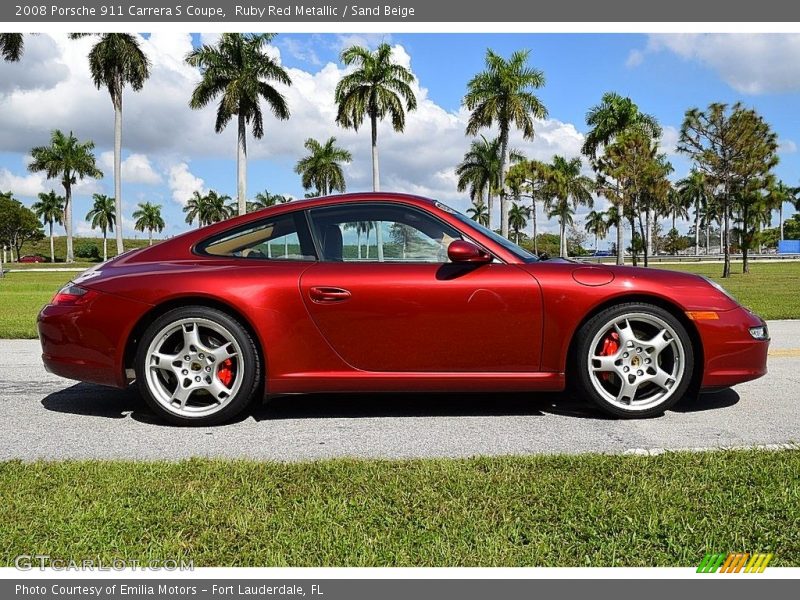  2008 911 Carrera S Coupe Ruby Red Metallic