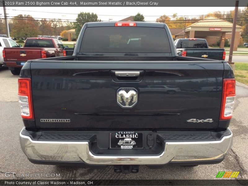 Maximum Steel Metallic / Black/Diesel Gray 2019 Ram 2500 Bighorn Crew Cab 4x4