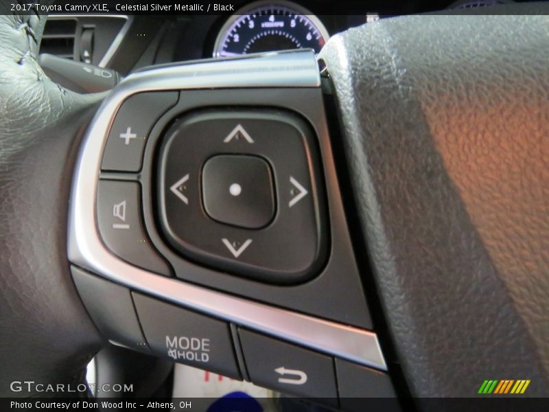 Celestial Silver Metallic / Black 2017 Toyota Camry XLE