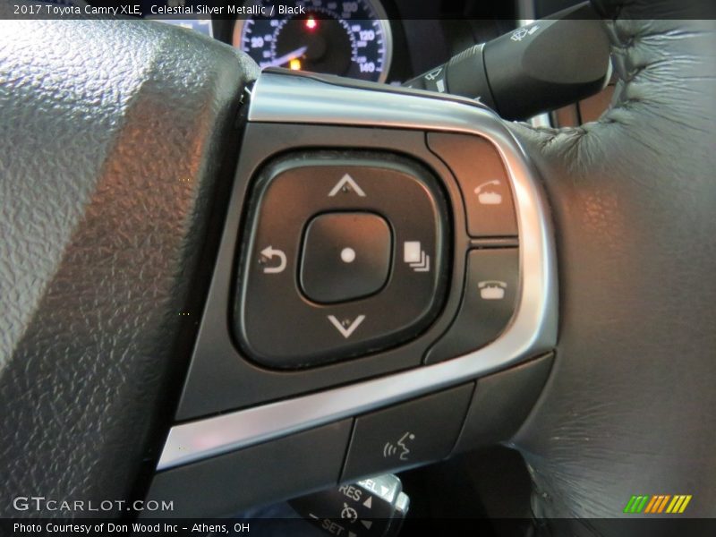 Celestial Silver Metallic / Black 2017 Toyota Camry XLE