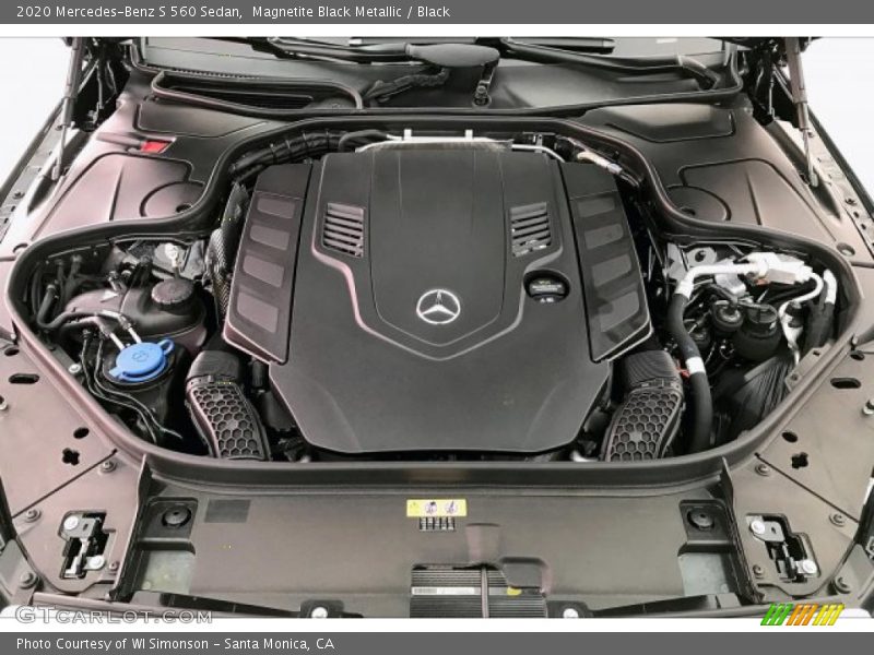 Magnetite Black Metallic / Black 2020 Mercedes-Benz S 560 Sedan