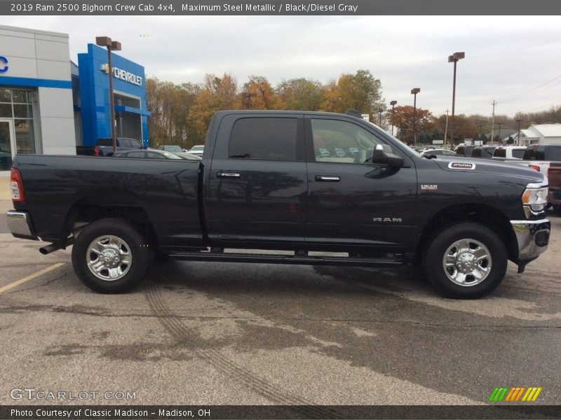 Maximum Steel Metallic / Black/Diesel Gray 2019 Ram 2500 Bighorn Crew Cab 4x4