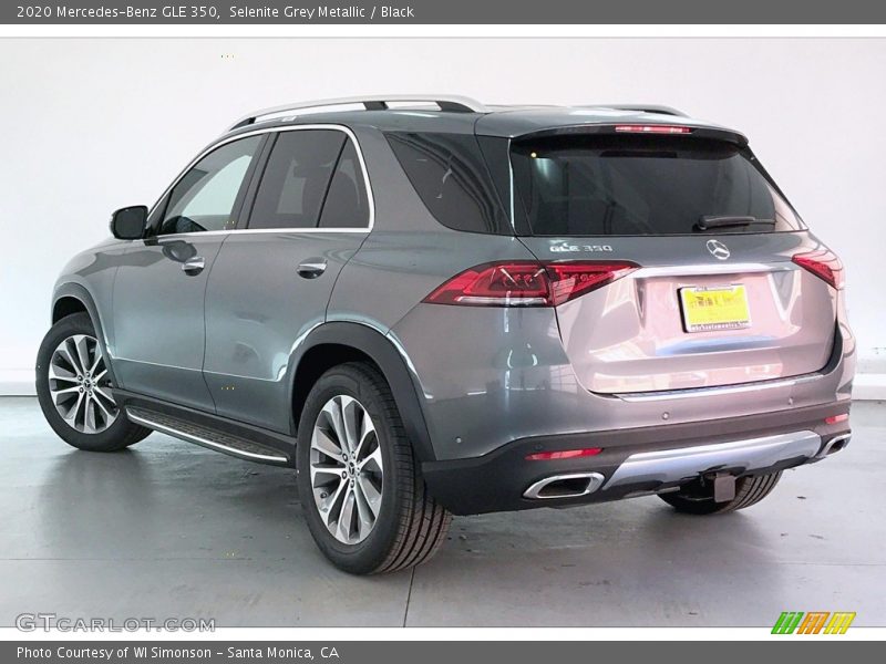 Selenite Grey Metallic / Black 2020 Mercedes-Benz GLE 350