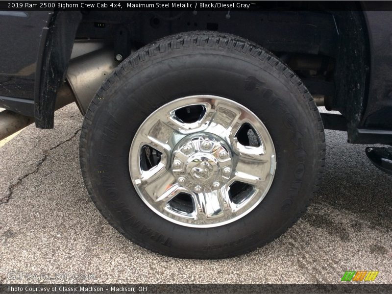 Maximum Steel Metallic / Black/Diesel Gray 2019 Ram 2500 Bighorn Crew Cab 4x4