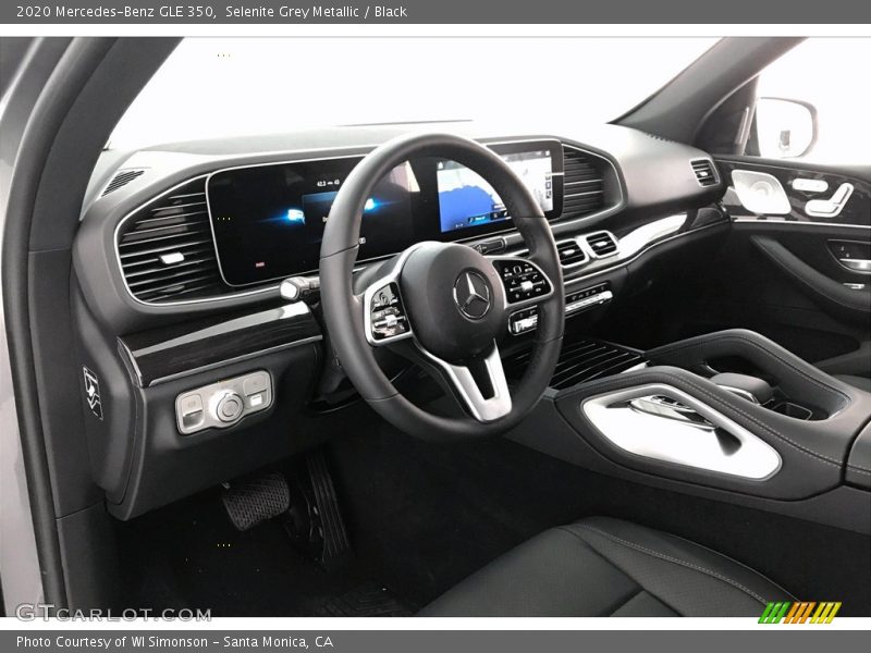 Selenite Grey Metallic / Black 2020 Mercedes-Benz GLE 350
