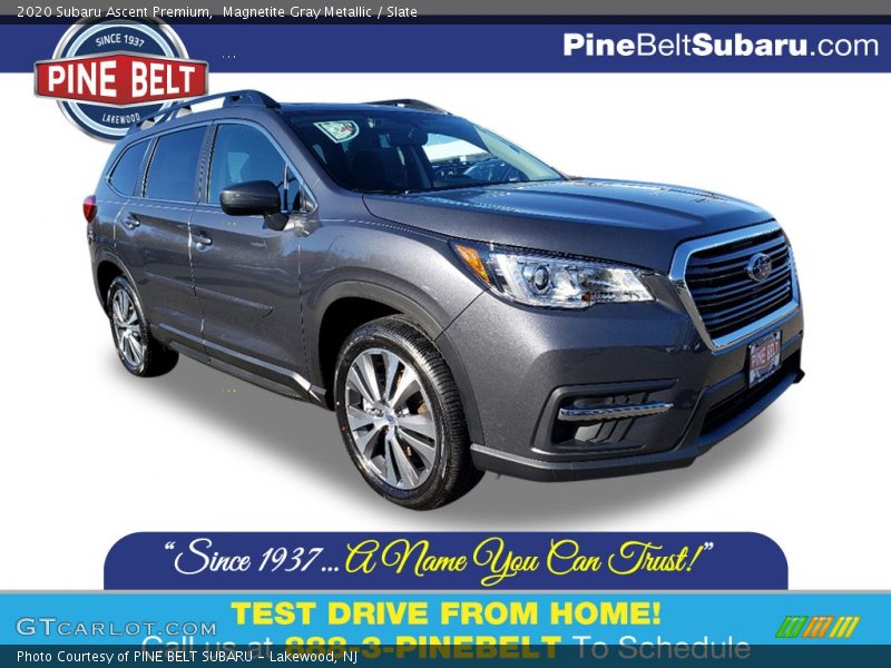 Magnetite Gray Metallic / Slate 2020 Subaru Ascent Premium