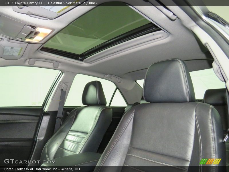 Celestial Silver Metallic / Black 2017 Toyota Camry XLE