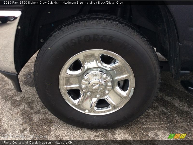 Maximum Steel Metallic / Black/Diesel Gray 2019 Ram 2500 Bighorn Crew Cab 4x4