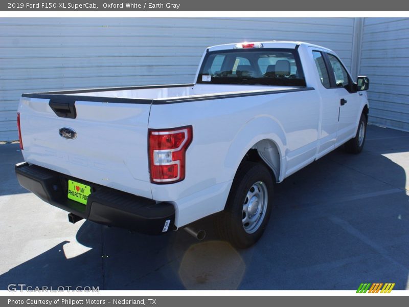 Oxford White / Earth Gray 2019 Ford F150 XL SuperCab
