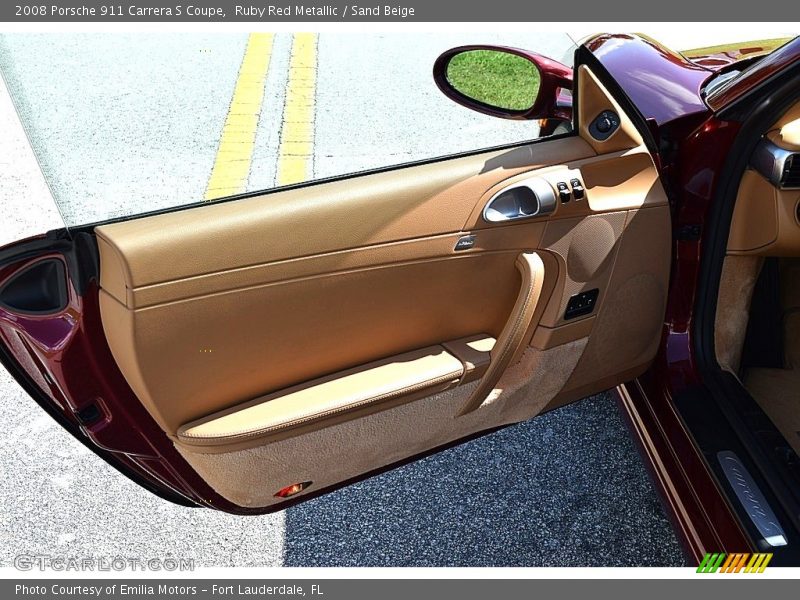 Door Panel of 2008 911 Carrera S Coupe