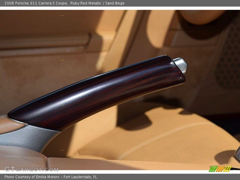 Ruby Red Metallic / Sand Beige 2008 Porsche 911 Carrera S Coupe
