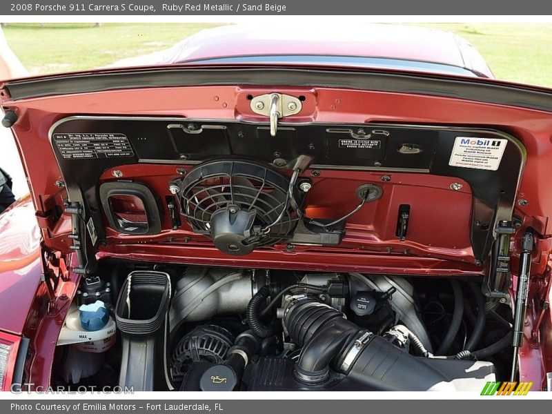  2008 911 Carrera S Coupe Engine - 3.8 Liter DOHC 24V VarioCam Flat 6 Cylinder