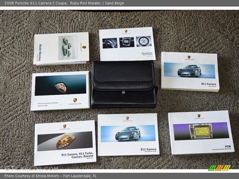 Books/Manuals of 2008 911 Carrera S Coupe