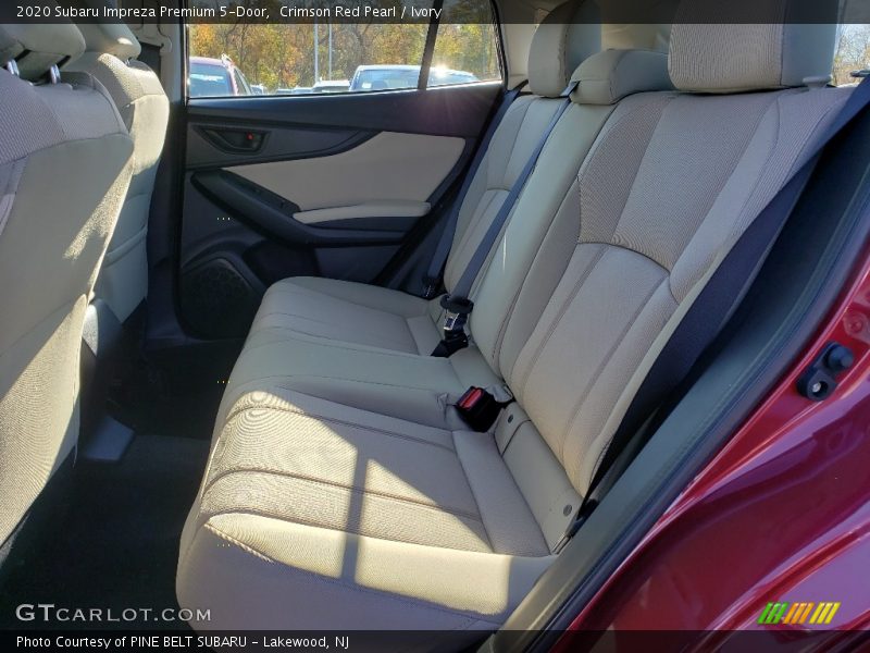Crimson Red Pearl / Ivory 2020 Subaru Impreza Premium 5-Door