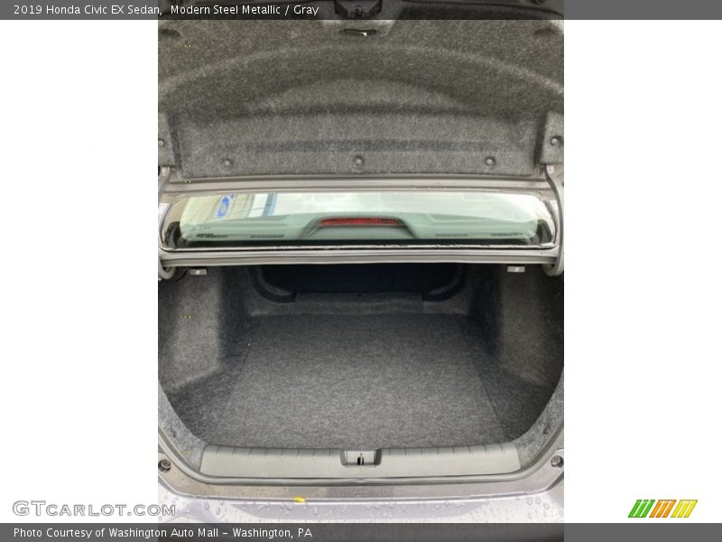 Modern Steel Metallic / Gray 2019 Honda Civic EX Sedan