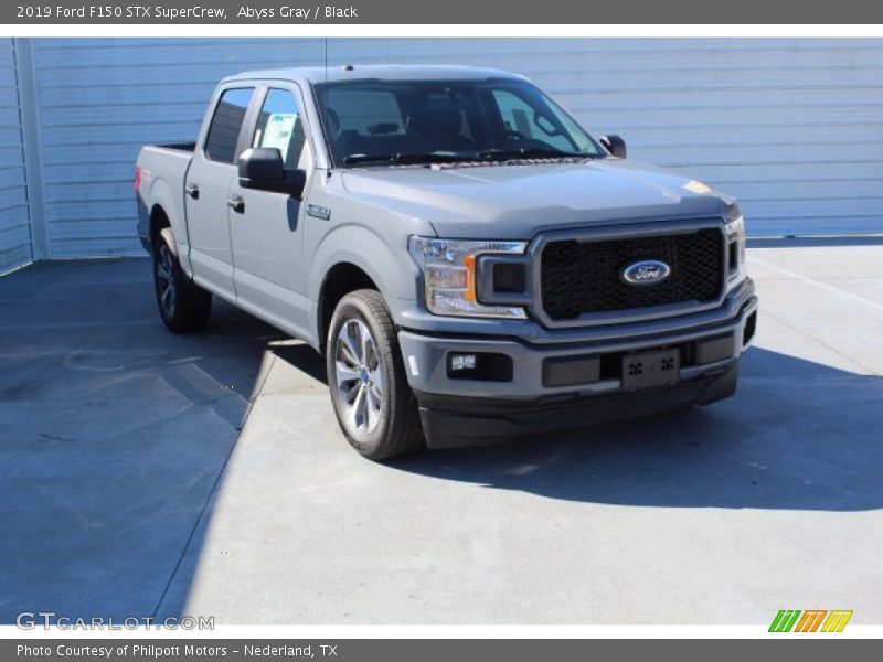 Abyss Gray / Black 2019 Ford F150 STX SuperCrew