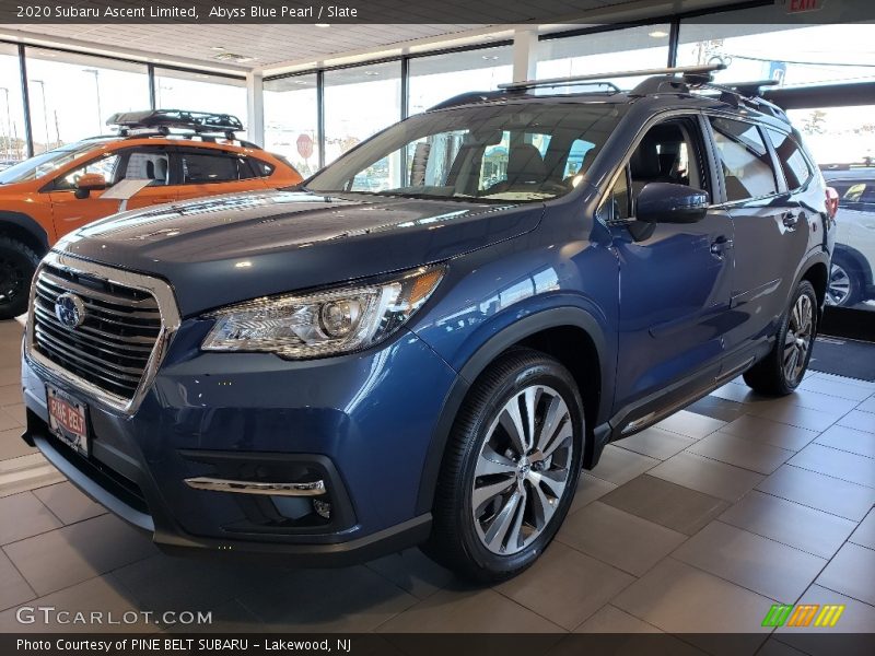 Abyss Blue Pearl / Slate 2020 Subaru Ascent Limited