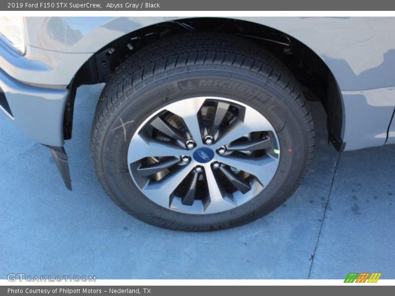 Abyss Gray / Black 2019 Ford F150 STX SuperCrew