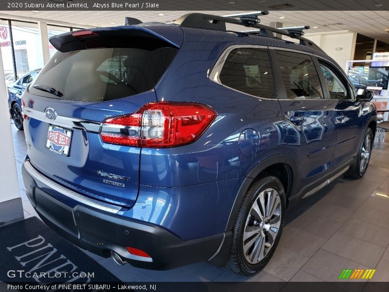 Abyss Blue Pearl / Slate 2020 Subaru Ascent Limited