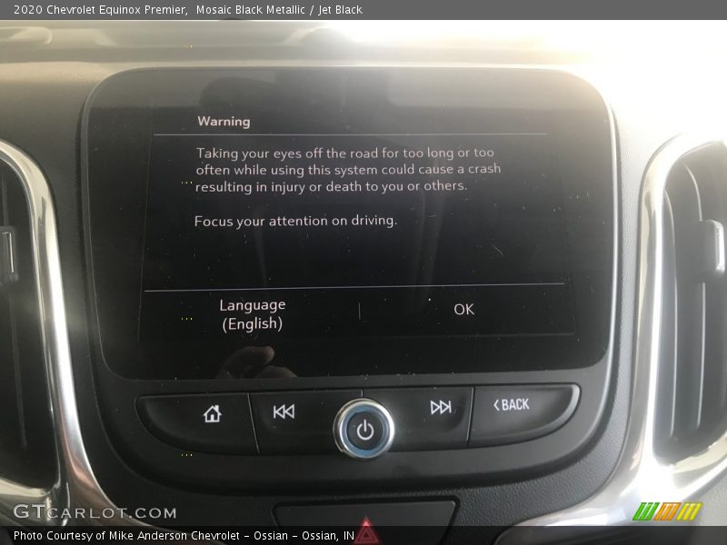 Mosaic Black Metallic / Jet Black 2020 Chevrolet Equinox Premier