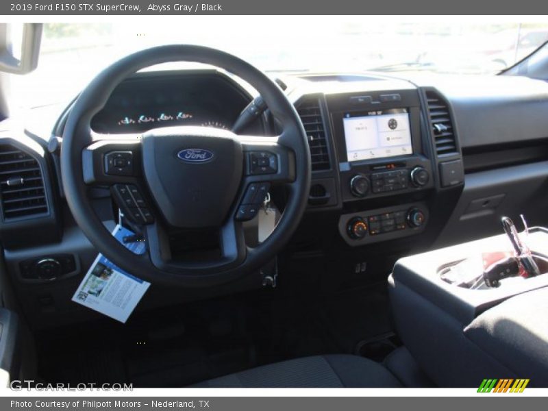 Abyss Gray / Black 2019 Ford F150 STX SuperCrew