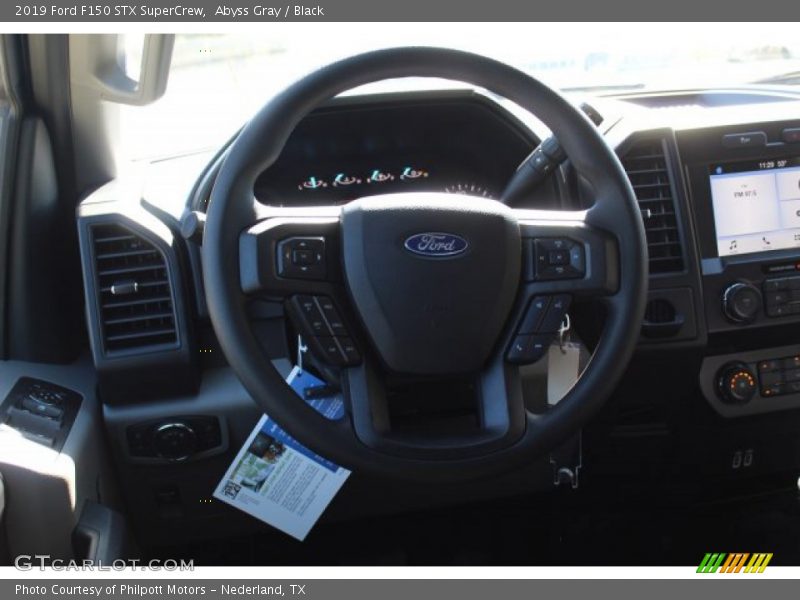Abyss Gray / Black 2019 Ford F150 STX SuperCrew