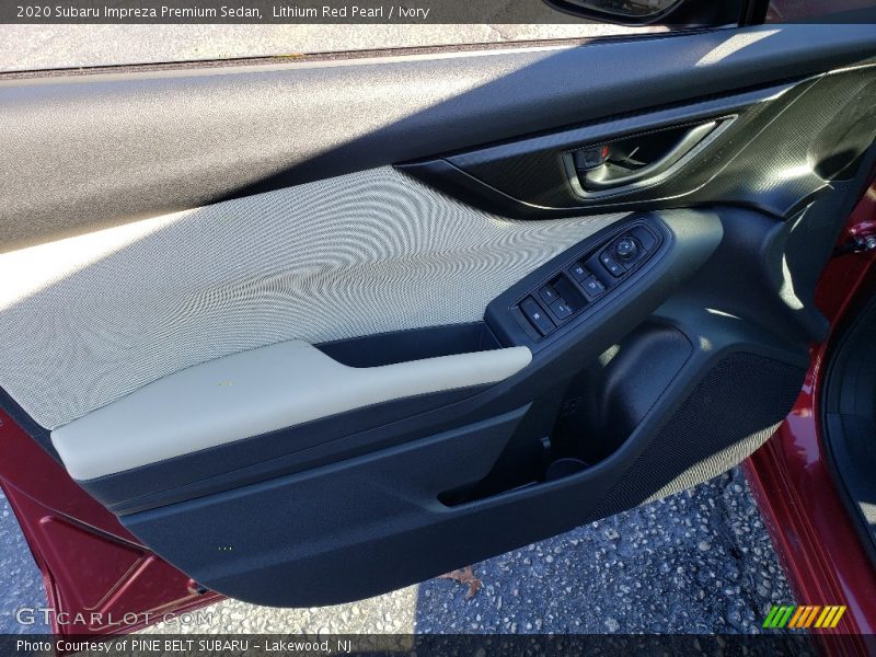 Lithium Red Pearl / Ivory 2020 Subaru Impreza Premium Sedan