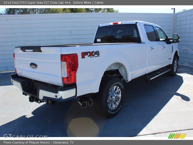 Oxford White / Camel 2019 Ford F350 Super Duty XLT Crew Cab 4x4