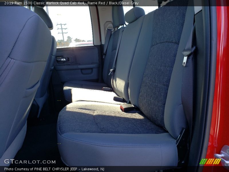 Flame Red / Black/Diesel Gray 2019 Ram 1500 Classic Warlock Quad Cab 4x4