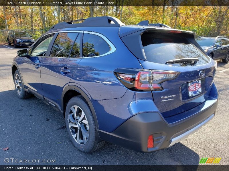 Abyss Blue Pearl / Slate Black 2020 Subaru Outback 2.5i Limited